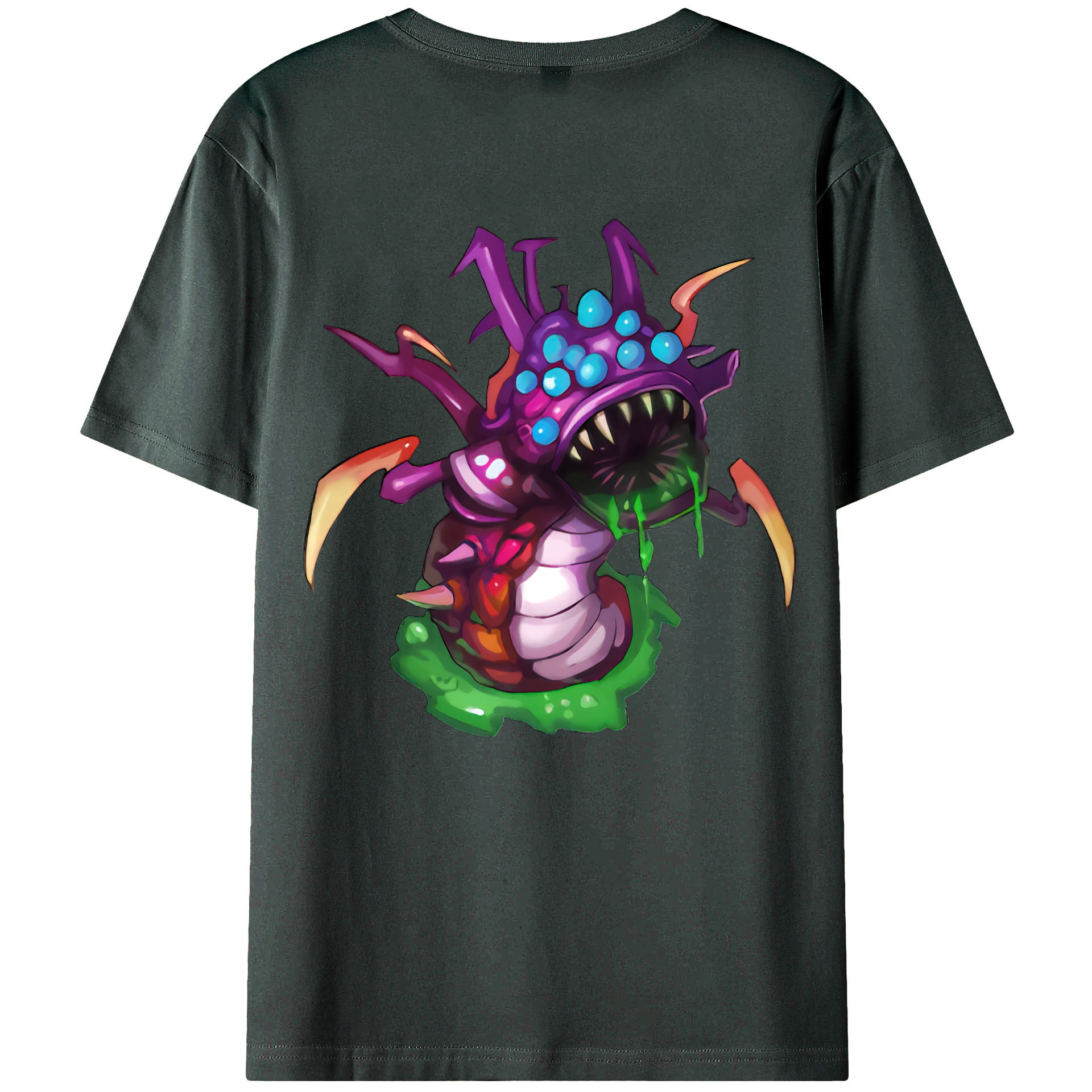 （画像用） リーグ・オブ・レジェンド League of Legends LOL 綿100％ メンズ半袖Tシャツ（バックプリント） 通気性
